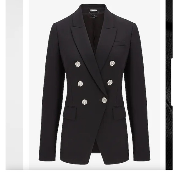 New “Express” black blazer; size XS - Picture 8 of 13